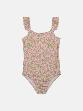 Intero Bambina Rouches Liberty New Fragoline