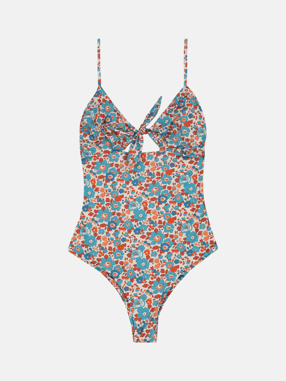 Intero Donna Nodo Lycra Liberty Betsy Arancio