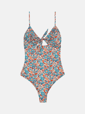 Intero Donna Nodo Lycra Liberty Betsy Arancio