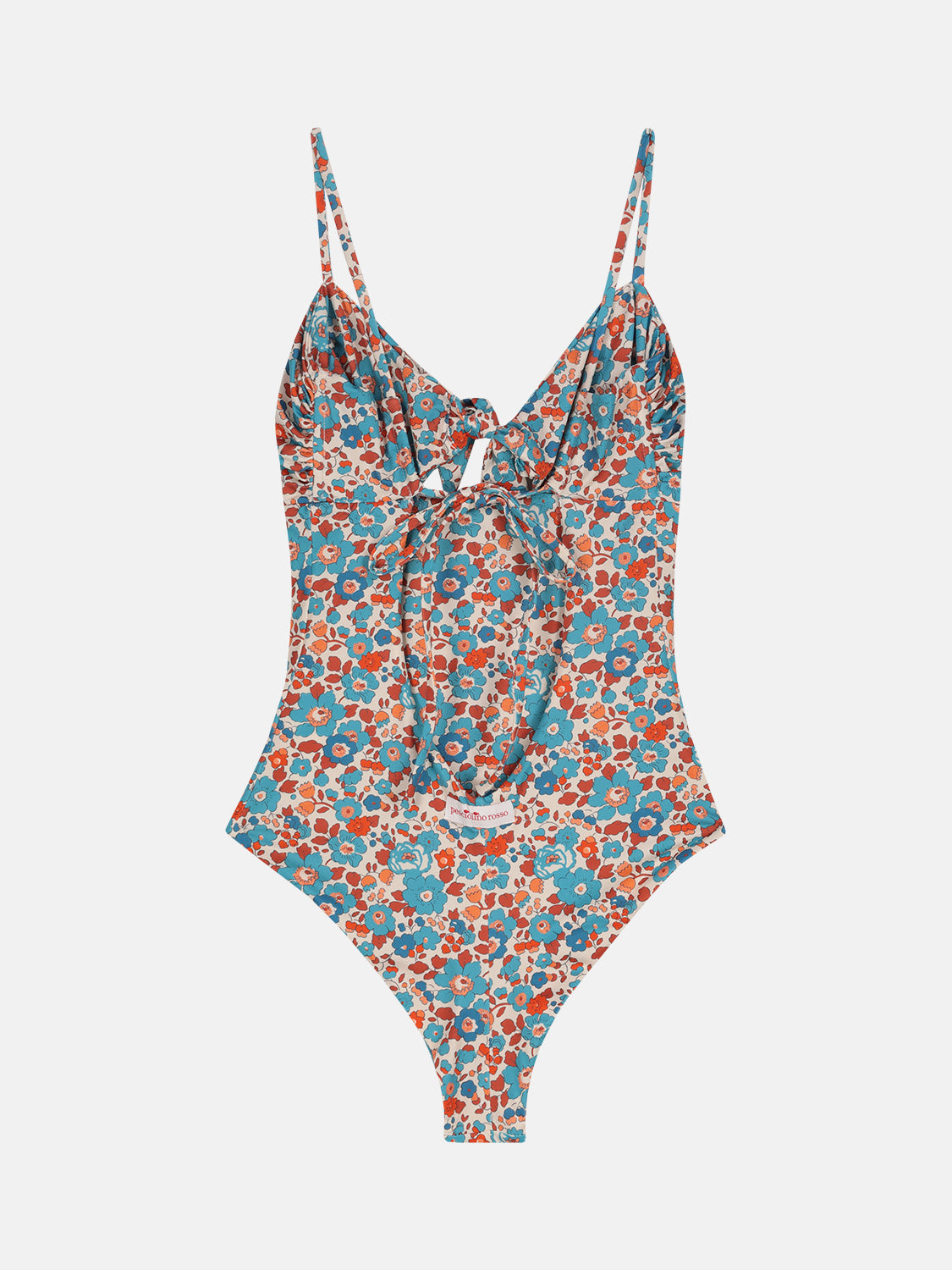 Intero Donna Nodo Lycra Liberty Betsy Arancio