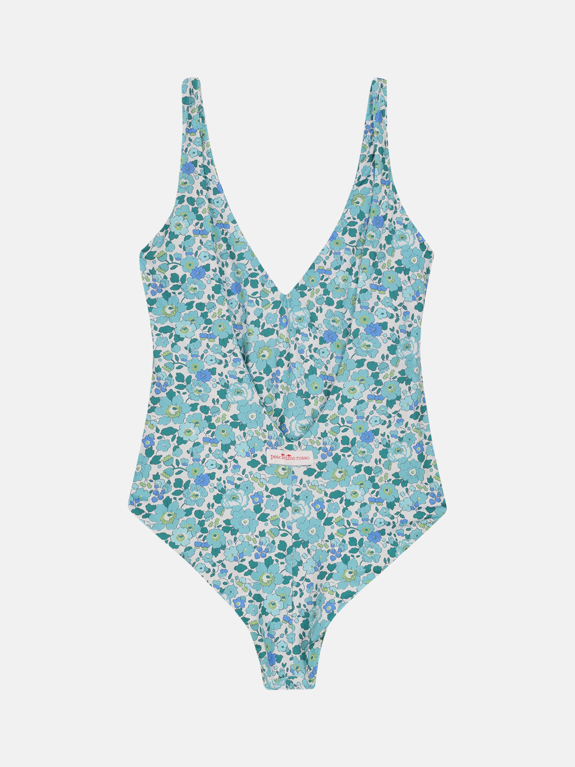 Intero V Grande Lycra Liberty Betsy Menta
