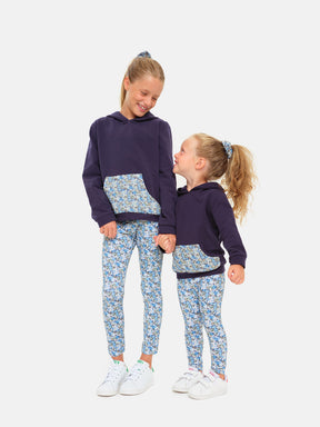 Liberty Libby Blue leggings