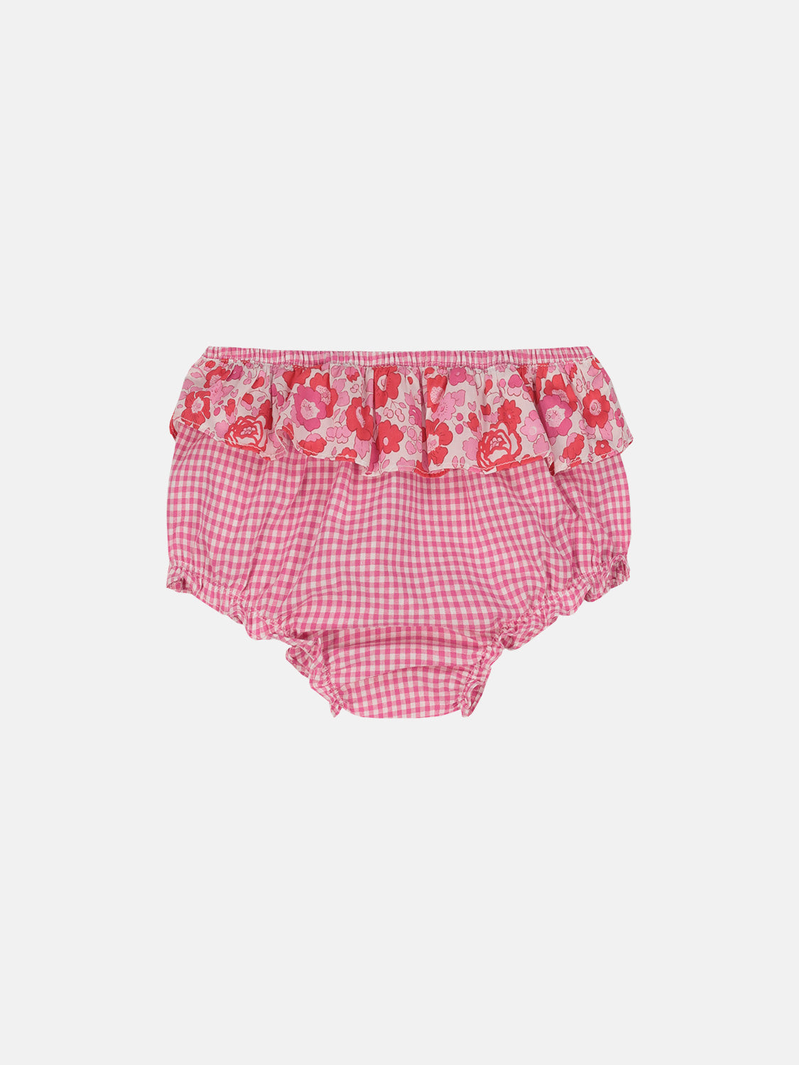 Copripannolino Patchwork Liberty Betsy Rosso New