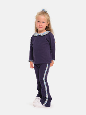Sweatshirt C/Peter Pan Navy