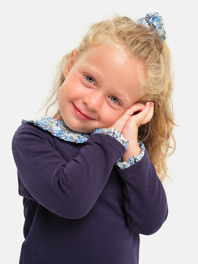 Sweatshirt C/Peter Pan Navy
