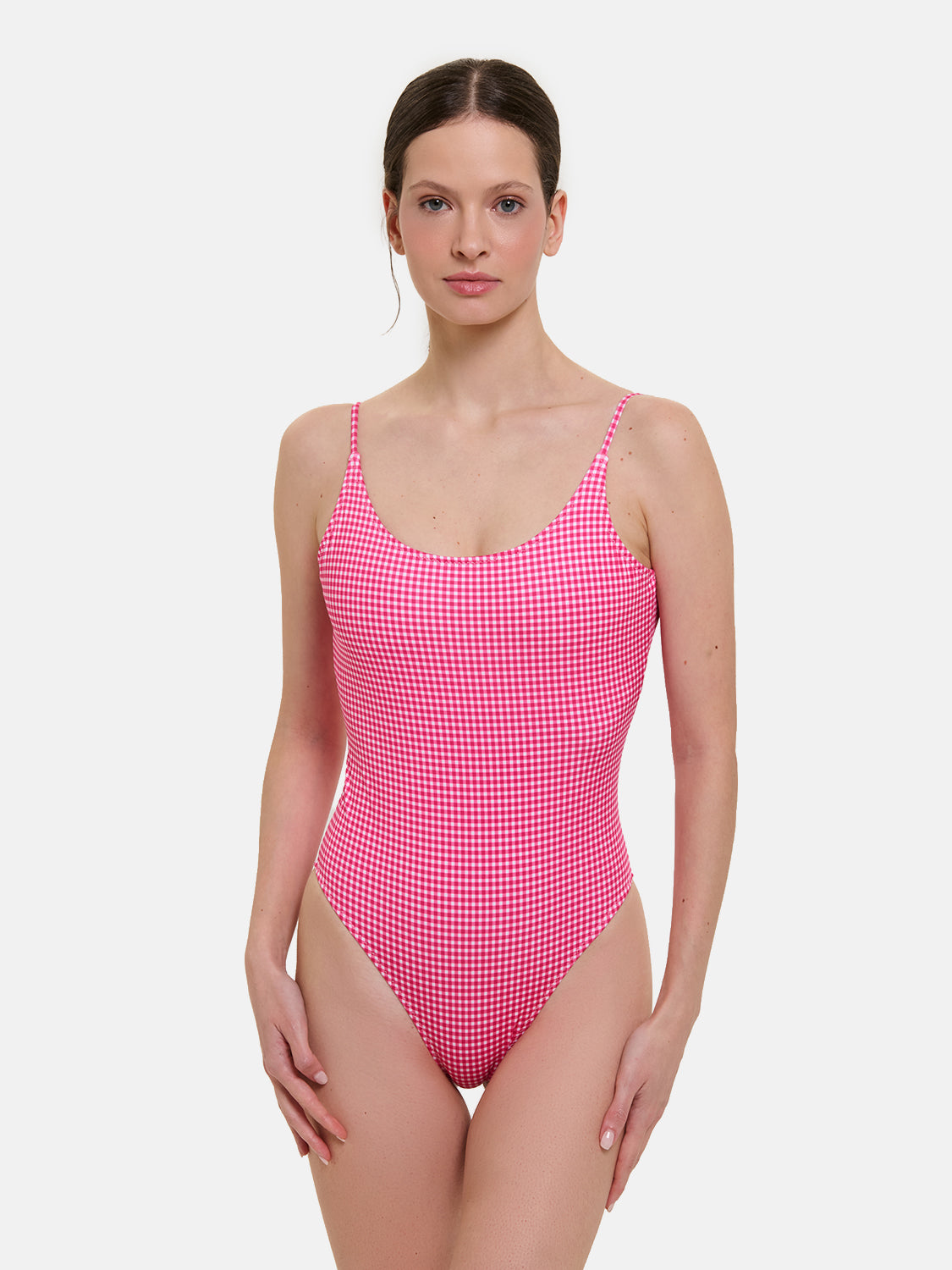 Intero Classico Donna Lycra Patchwork Fuxia