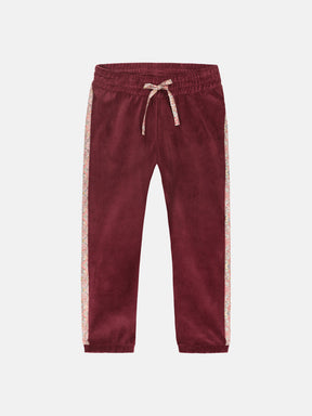 Pantalone Classico Ciniglia Bordeaux