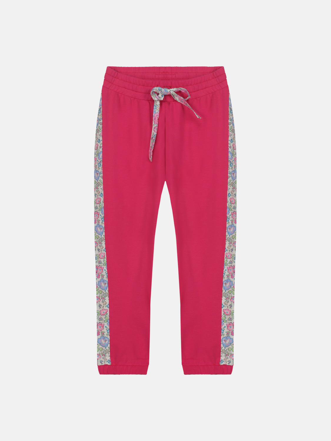 Pantalone Classico Felpa Fuxia New