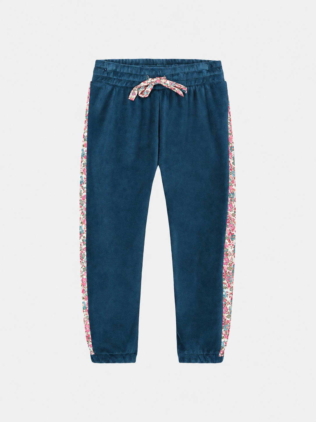 Pantalone Classico Bambina Ciniglia Dark Petrol