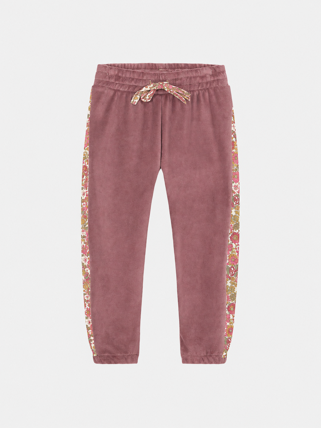 Pantalone Classico Bambina Ciniglia Mauve