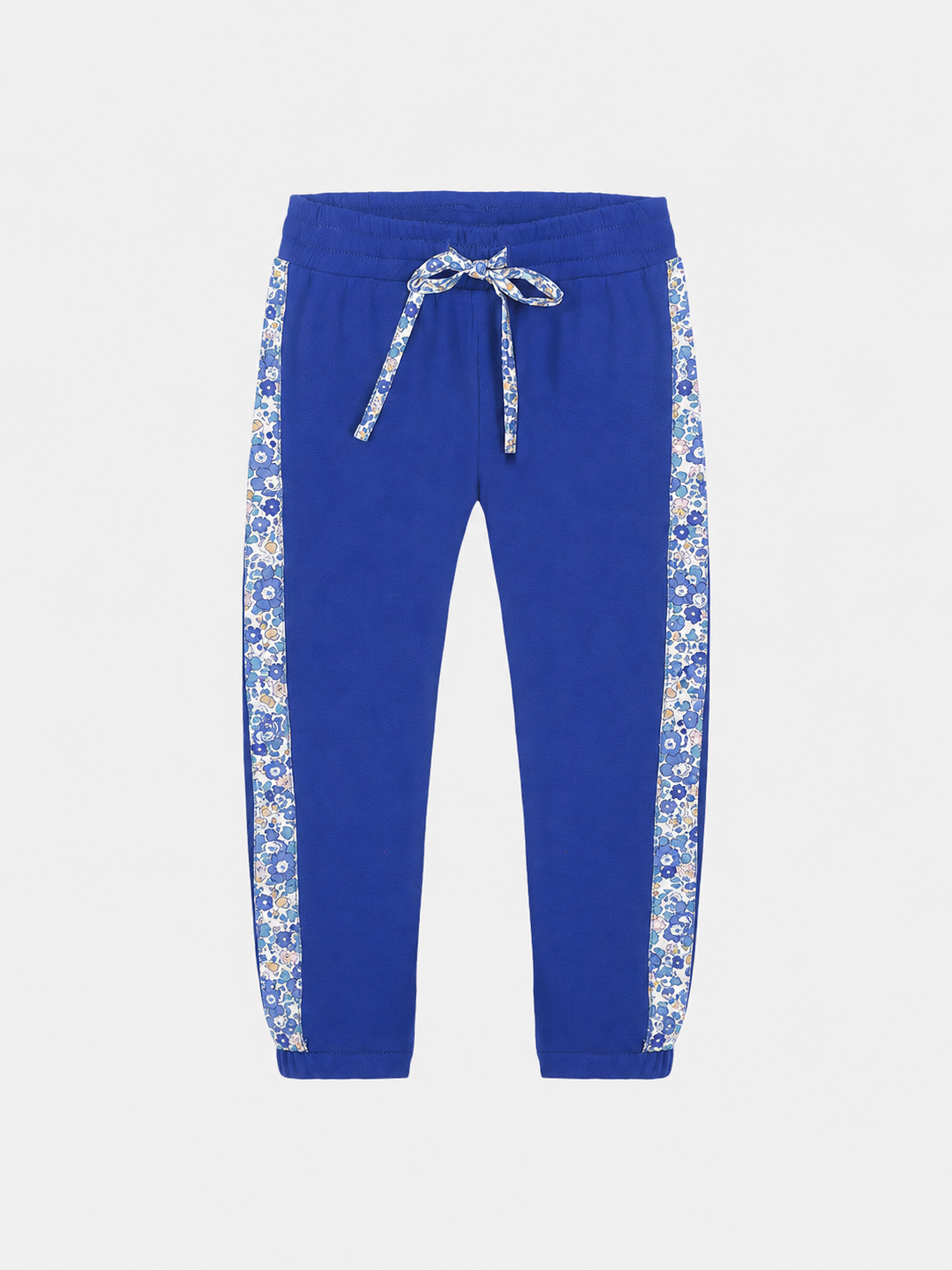 Pantalone Classico Bambina Felpa Cotone Royal