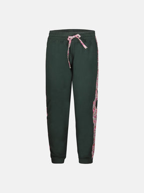 Pantalone Classico Felpa Forest Green