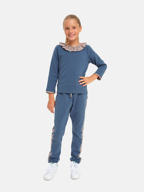 Pantalone Classico Felpa Jeans