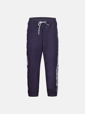 Pantalone Classico Felpa Navy