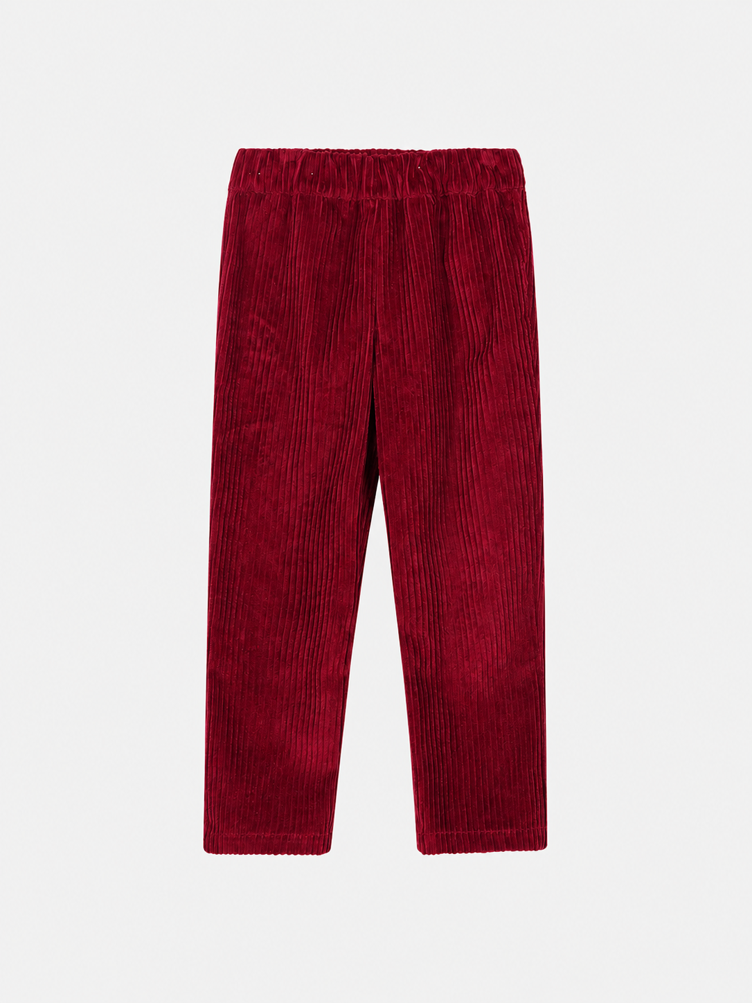 Pantalone Dritto Gender Free Velluto Rocciatore Fragola