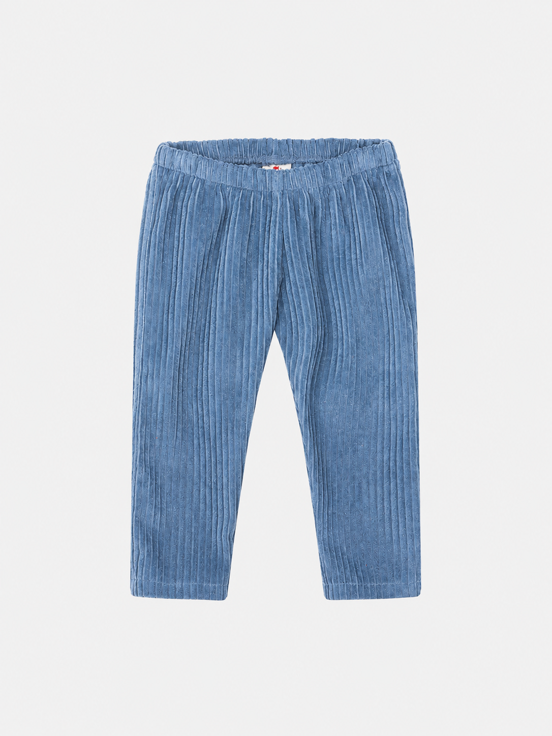 Pantalone Neonata Velluto Rocciatore Cielo