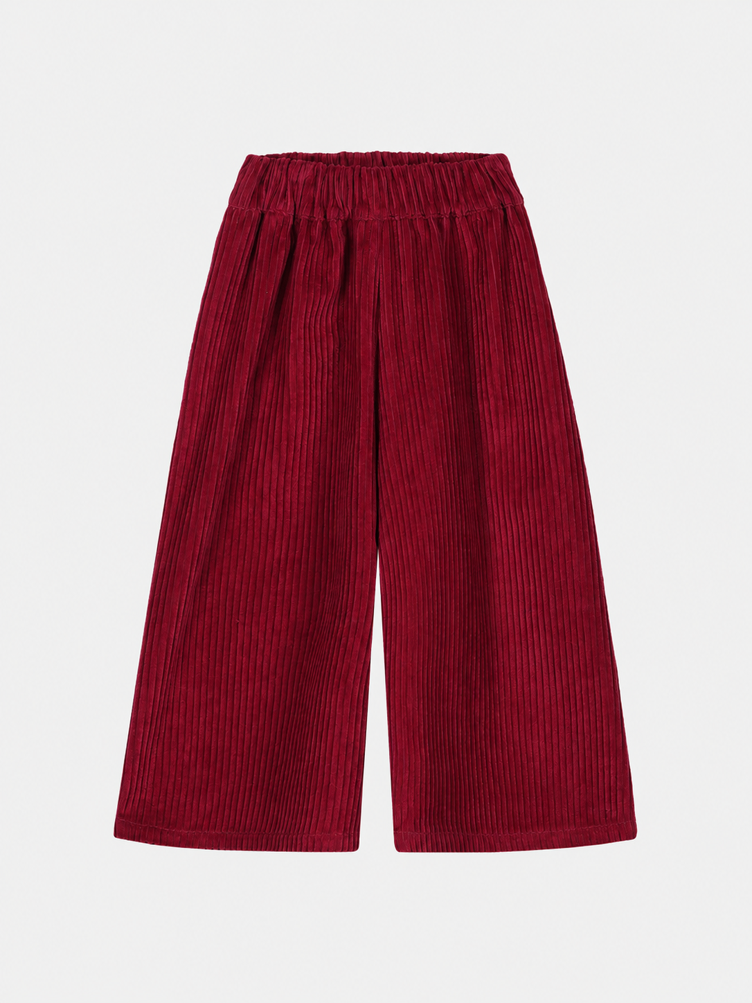 Pantalone Palazzo Bambina Velluto Rocciatore Fragola