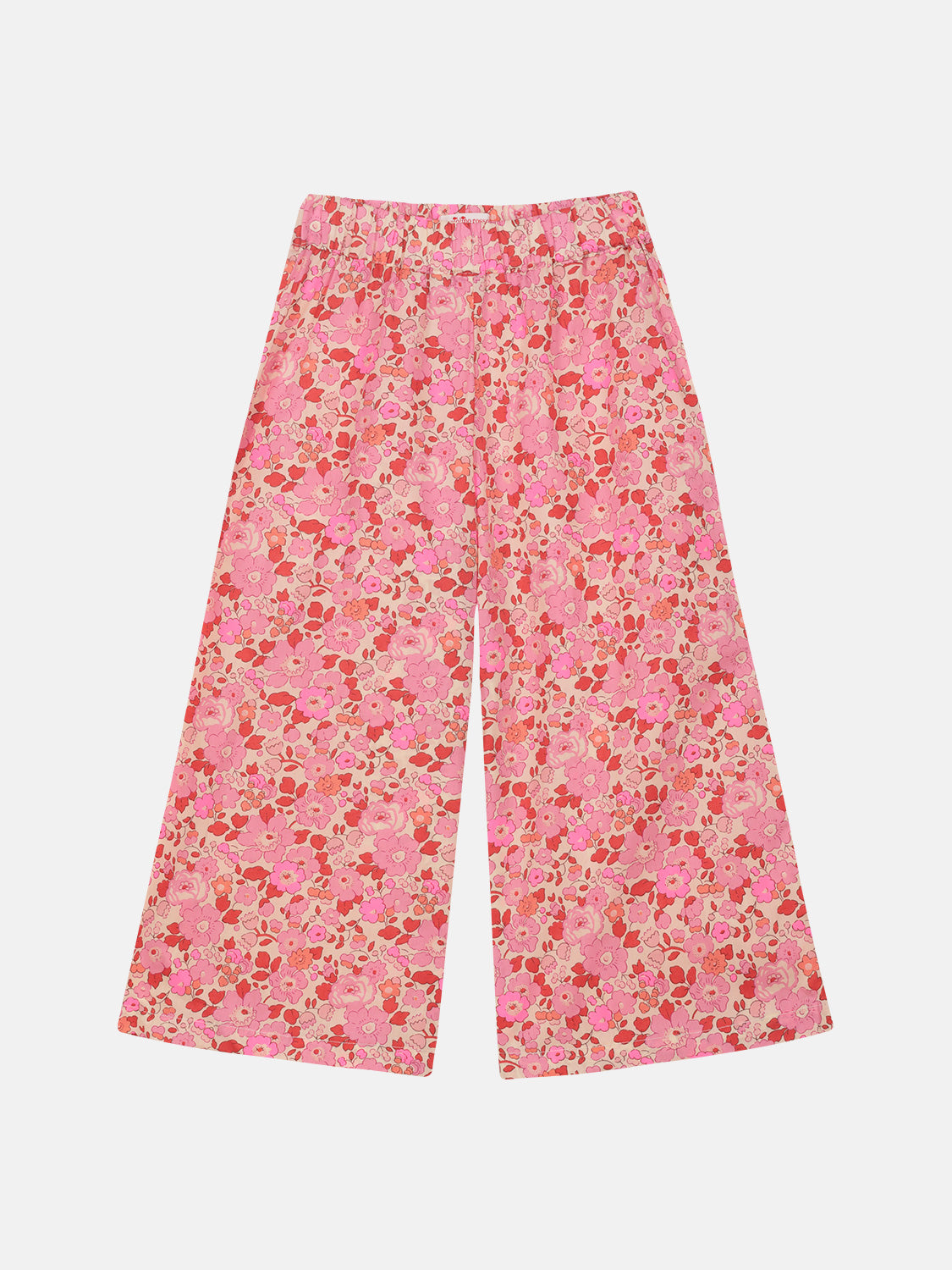 Pantalone Palazzo Bambina Liberty Betsy Fluo Fuxia