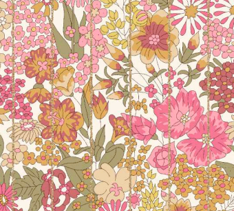 Costume Intero Cotone Bambina Liberty Metallic Gold