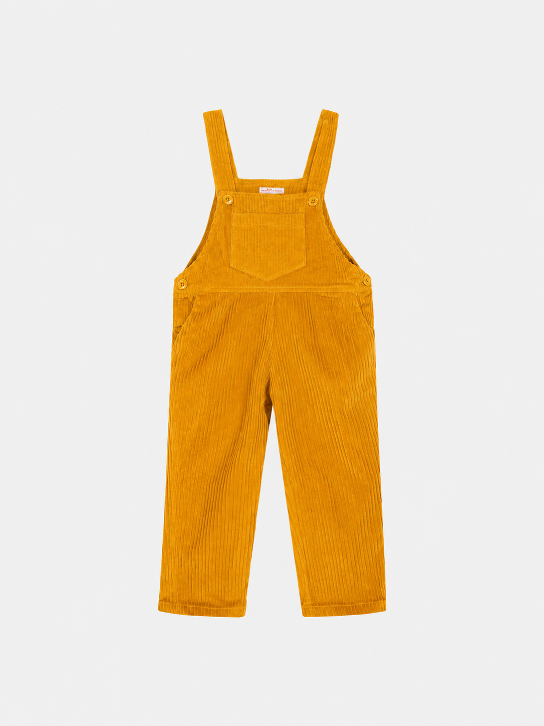 Salopette Bambina Velluto Rocciatore Miele