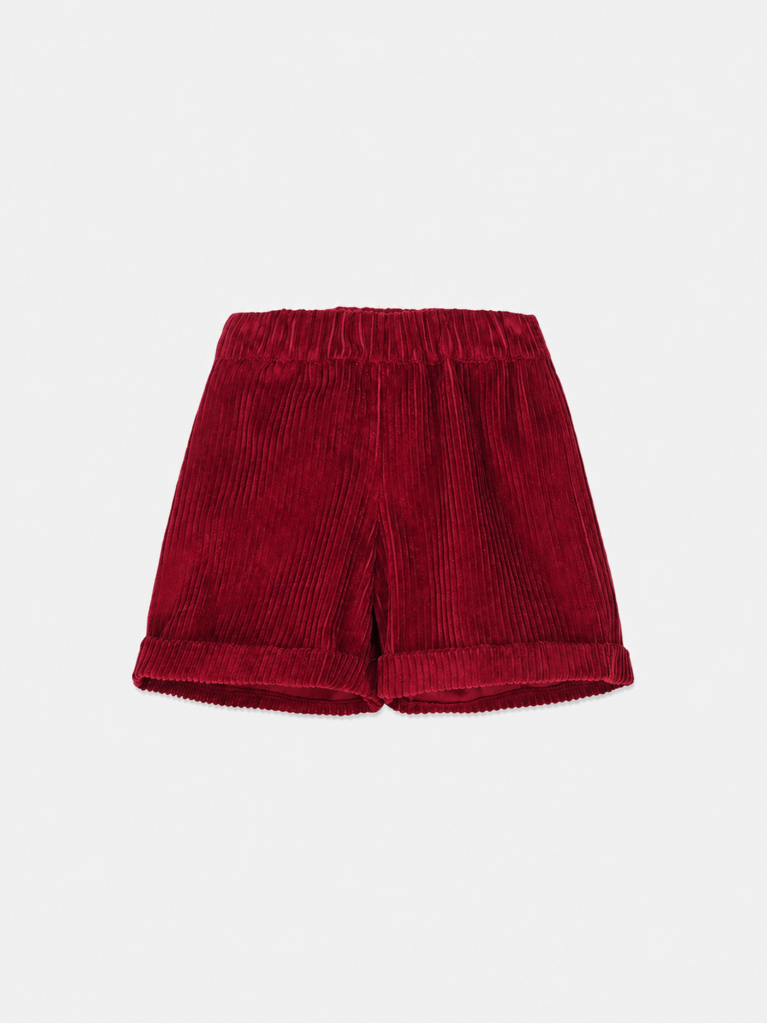 Shorts Bambina Velluto Rocciatore Fragola