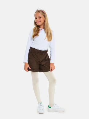 Shorts Velluto Olive