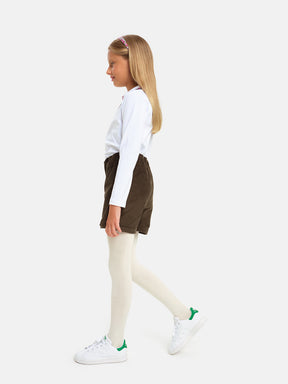 Shorts Velluto Olive