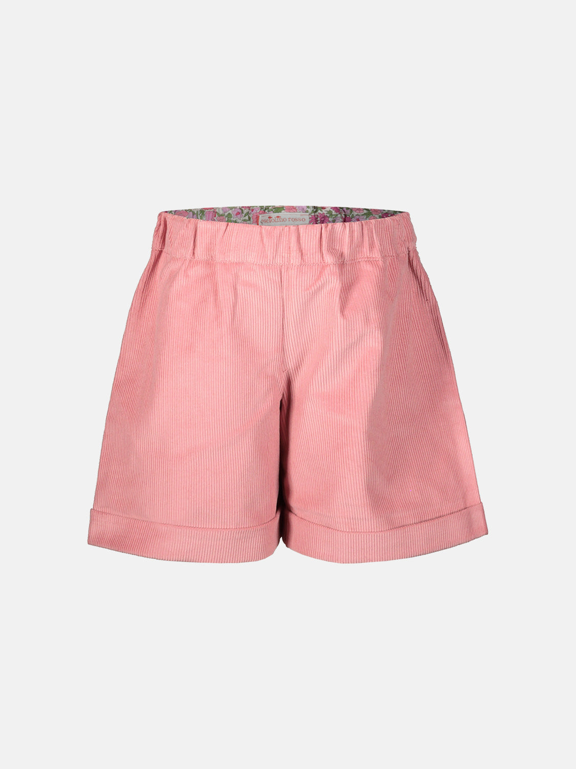 Shorts Velluto Pink