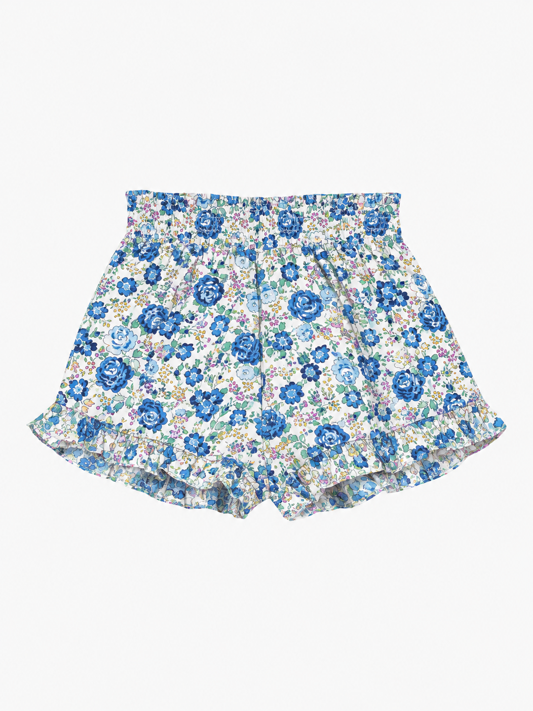 Shorts Farfalla Liberty Felicite Azzurro