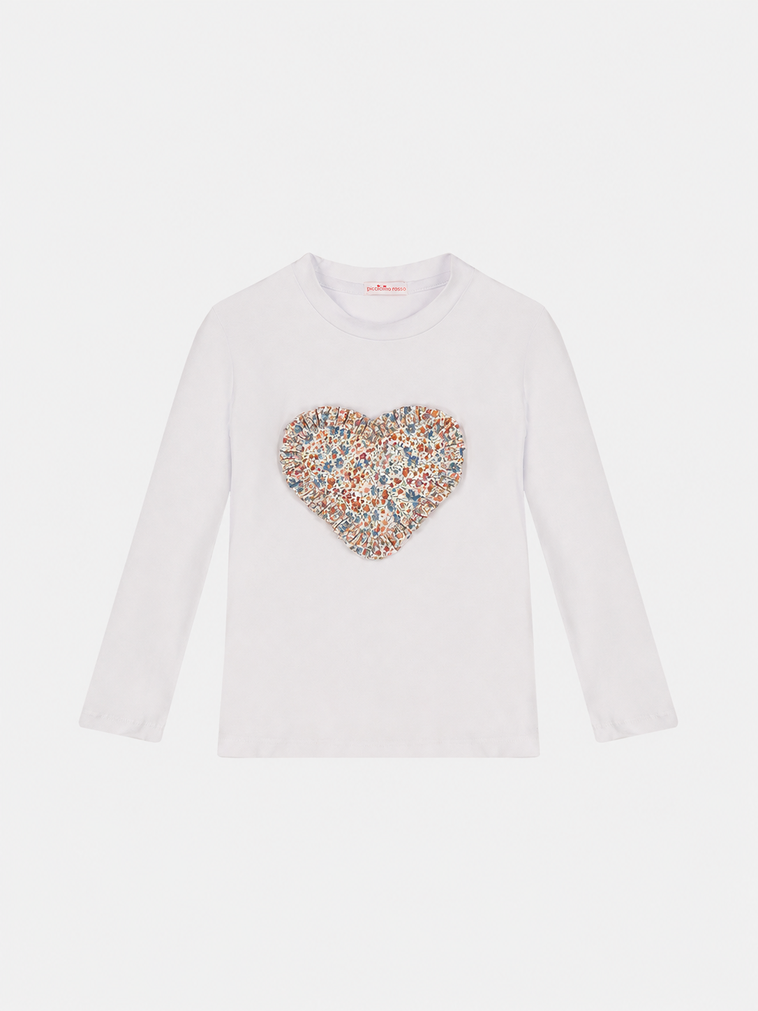 T-Shirt M/Lunga Cuore Bambina Liberty Phoebe Moro