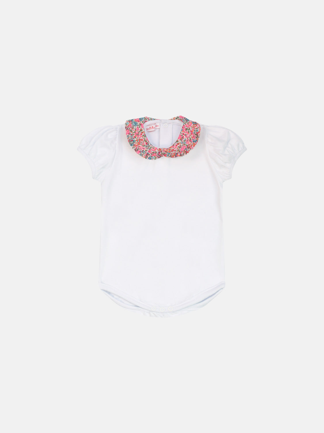 Body Colletto Liberty Emma Fuxia Petrolio