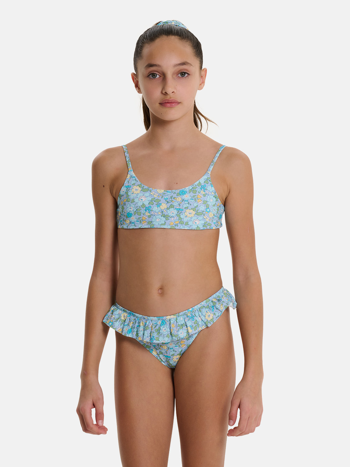 Bikini Bambina Slip Balza Liberty Betsy Azzurro