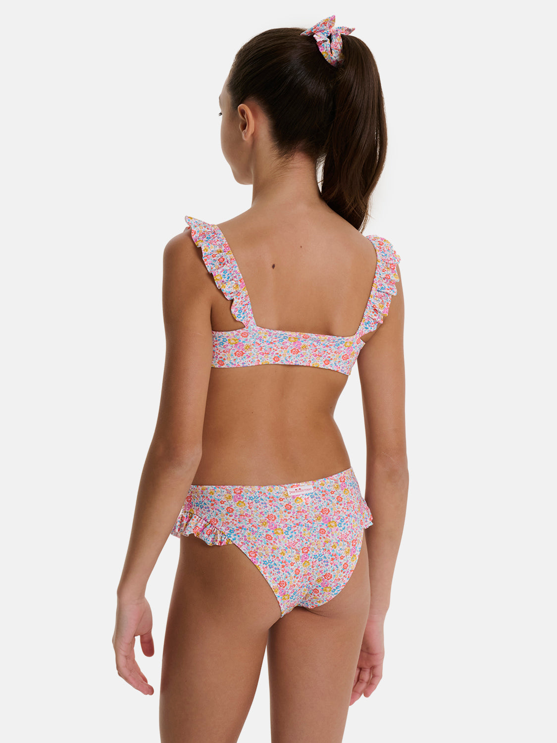 Bikini Bambina Slip Girogamba Liberty Emma Giallo