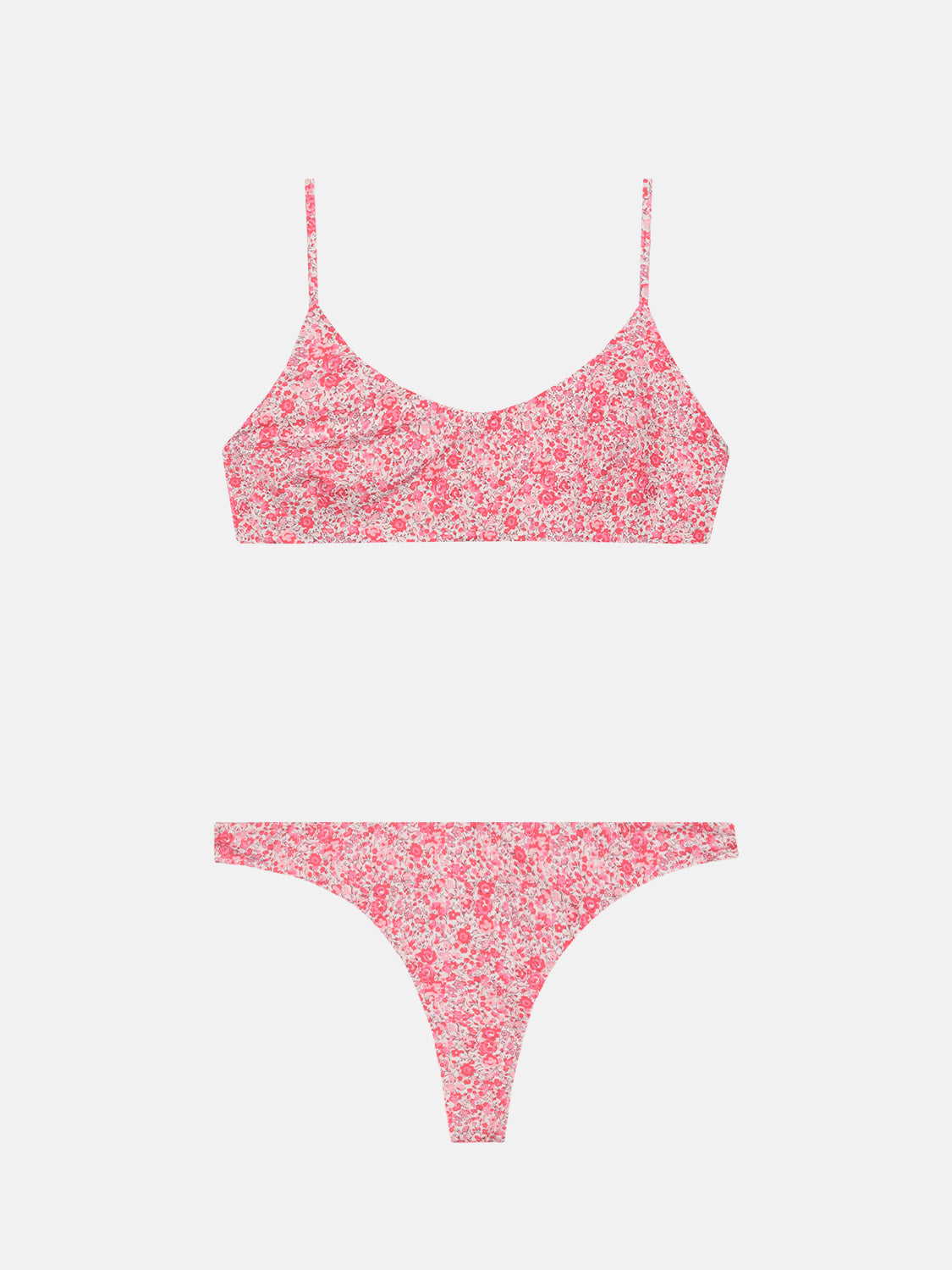 Bikini Donna Slip Brasiliana Fascia  Lycra Liberty Emma Lampone