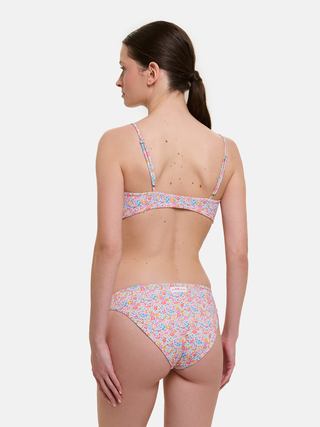 Bikini Nodo Donna Slip Classico Lycra Liberty Emma Giallo