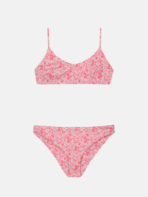 Bikini Donna  Slip classico Fascia Lycra Liberty Emma Lampone