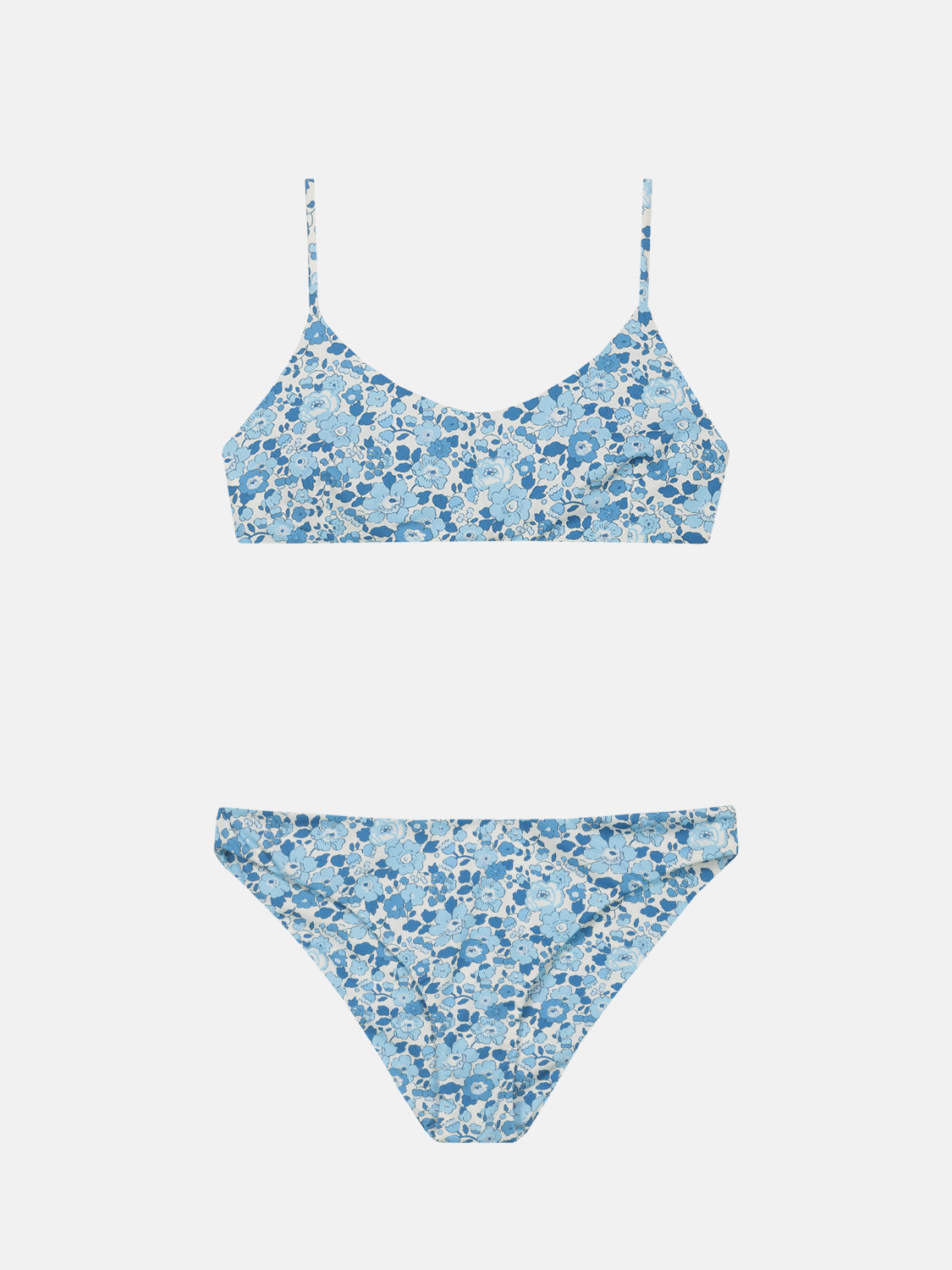Bikini Donna  Slip classico Fascia Lycra Liberty Betsy Celeste