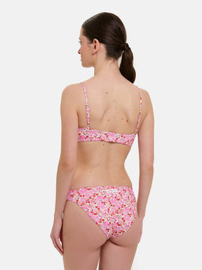 Bikini Donna  Slip classico Fascia Lycra Liberty Betsy Fluo Fuxia