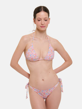 Bikini Donna Triangolo Lacci Brasiliana Lycra Liberty Liberty Emma Giallo