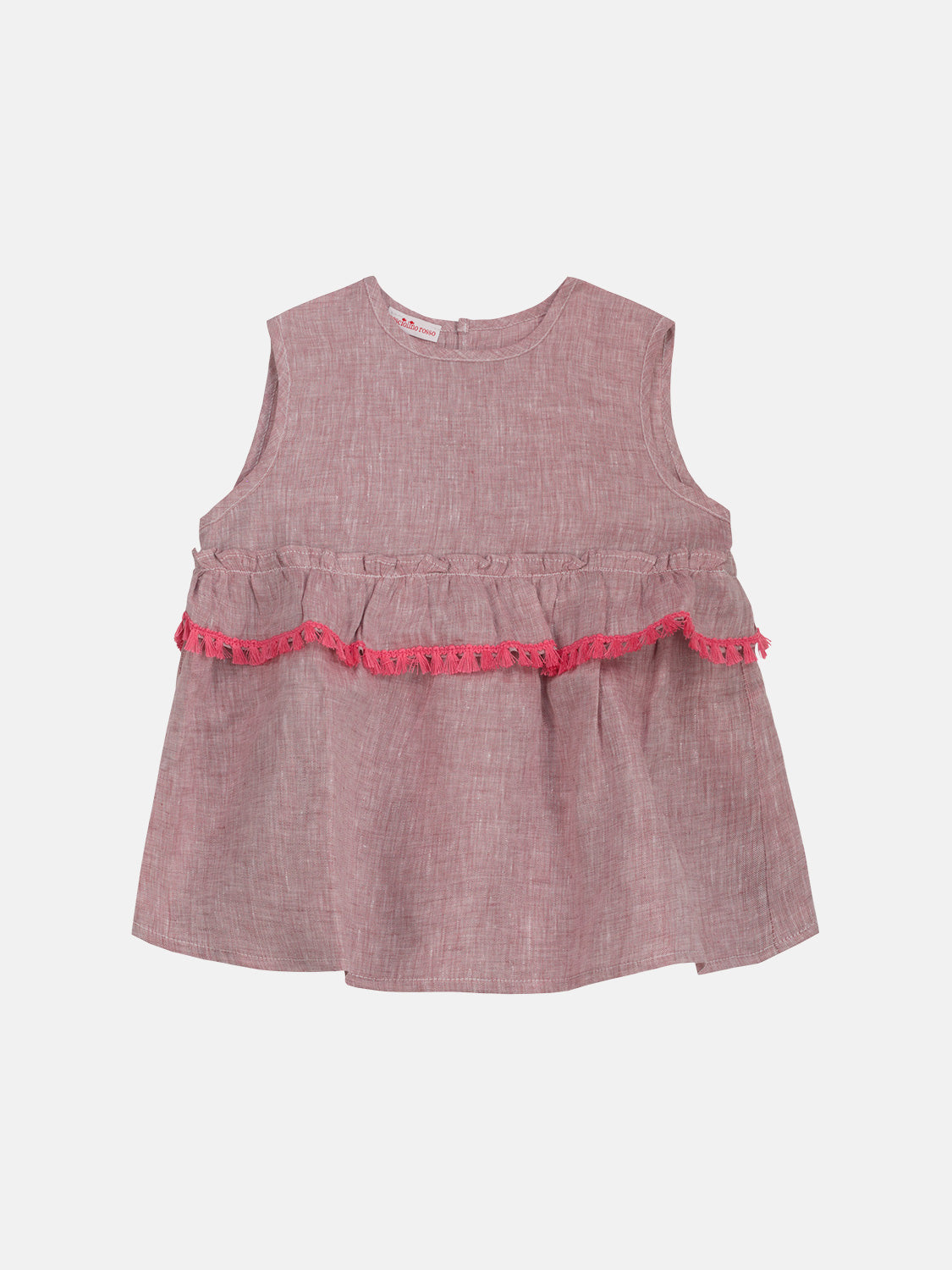 Blusa Lino Rouche Centrale Terra