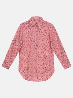 Camicione Lungo Liberty Betsy Fluo Fuxia