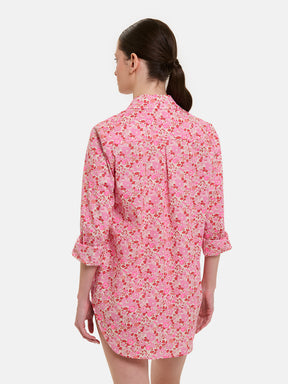 Camicione Lungo Liberty Betsy Fluo Fuxia