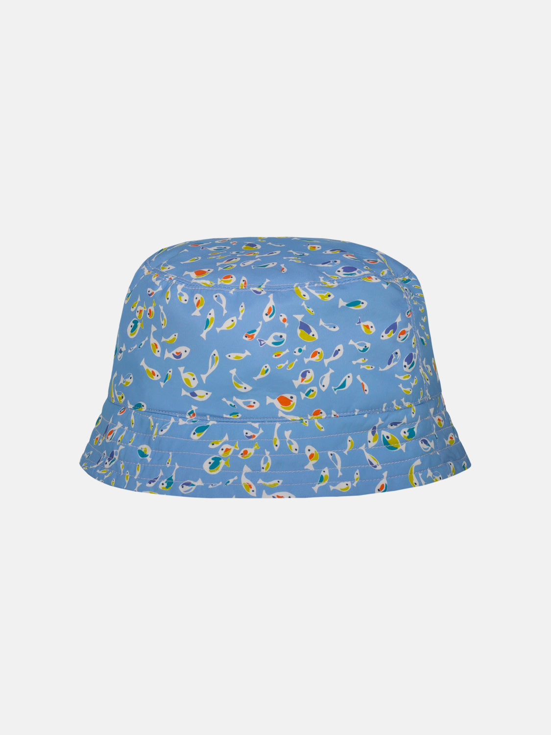 Cappello Pescatora Liberty Pesciolini Celeste