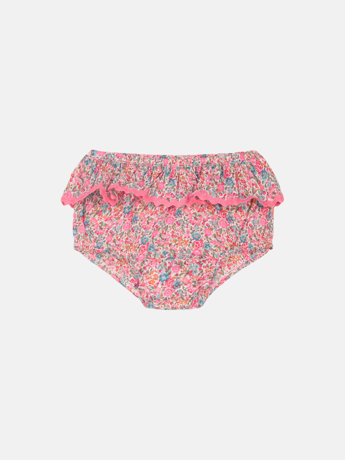 Copripannolino ZigZag Liberty Emma Fuxia Petrolio