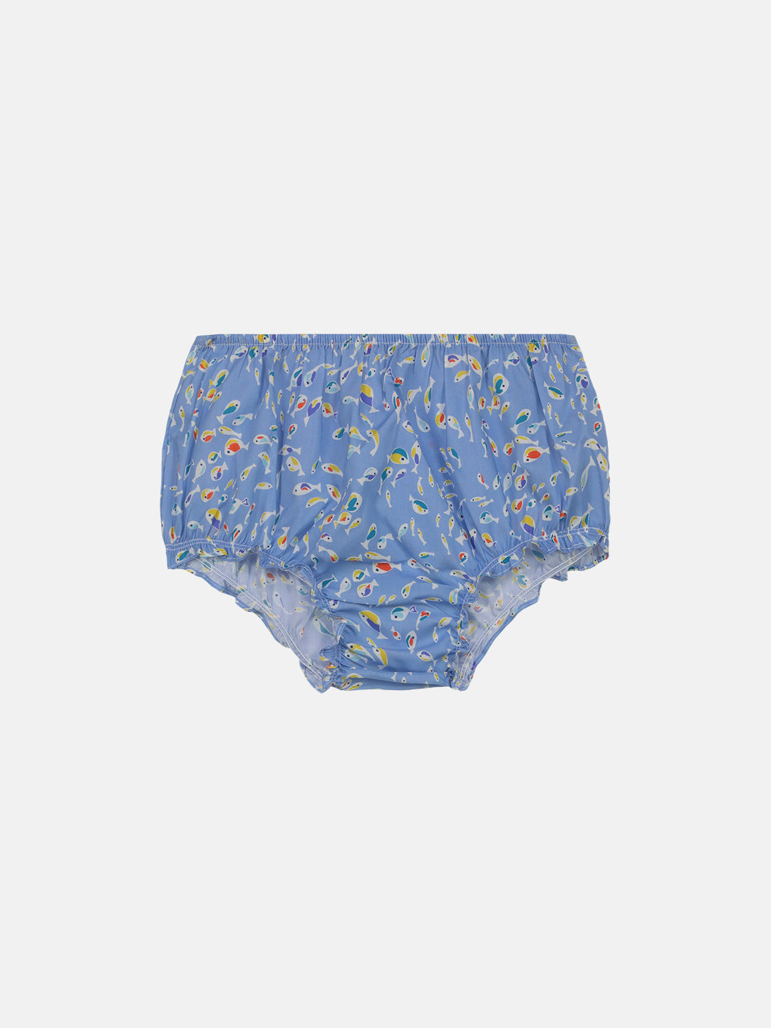 Copripannolino Liberty Pesciolini Celeste