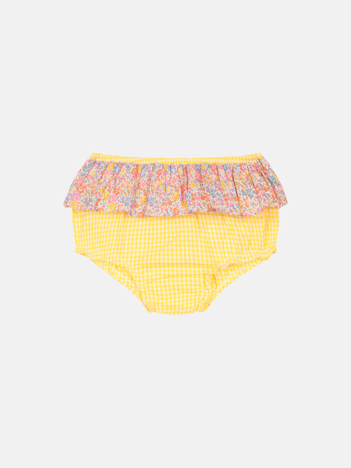 Copripannolino Patchwork Liberty Emma Giallo
