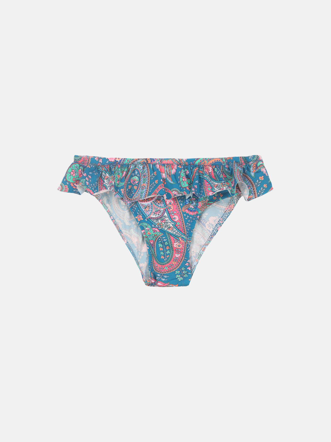 Costume Balza Lycra Liberty Cashmere Petrolio