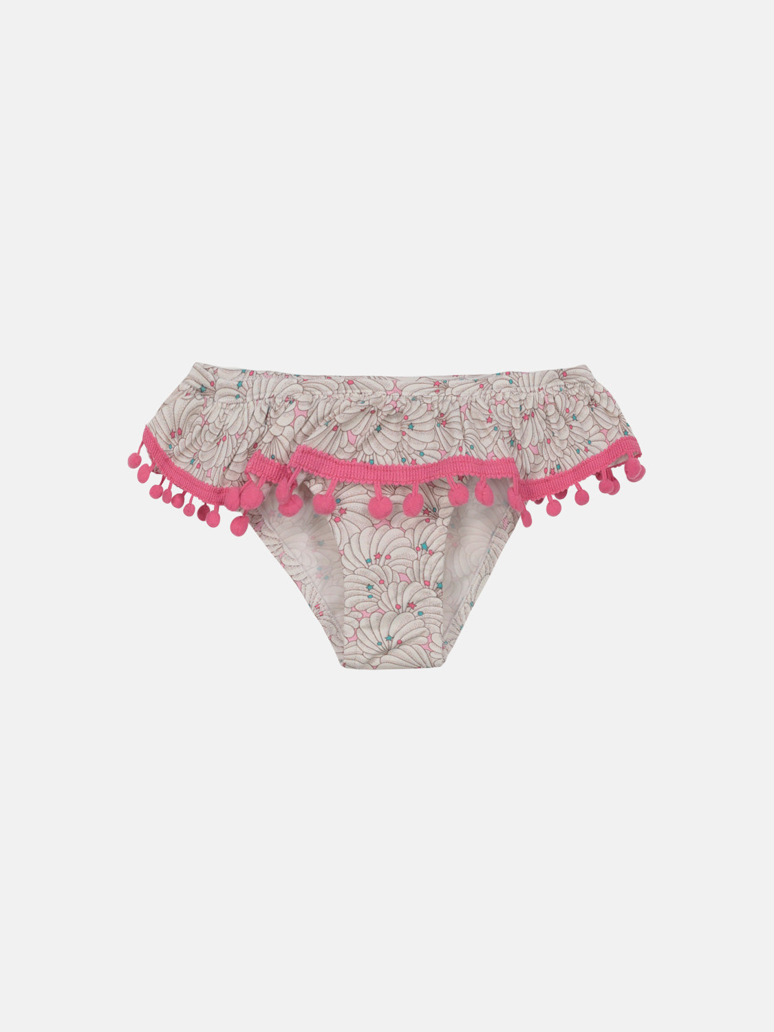 Costume Balza PonPon Lycra Liberty Conchiglie