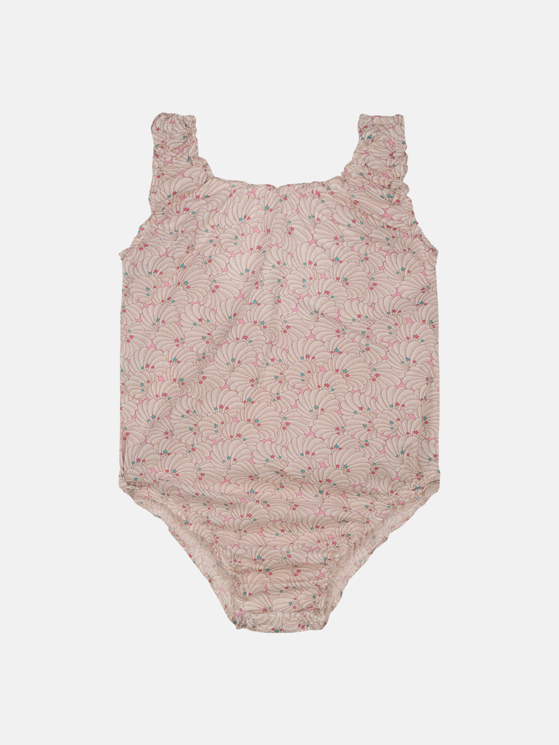 Costume Intero Cotone Liberty Conchiglie