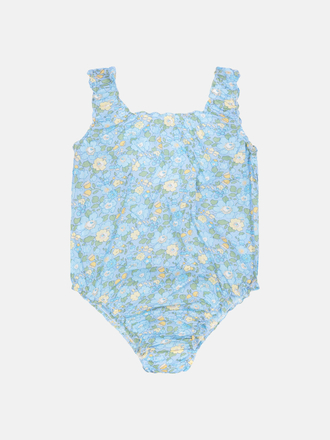 Costume Intero Cotone Liberty Betsy Azzurro